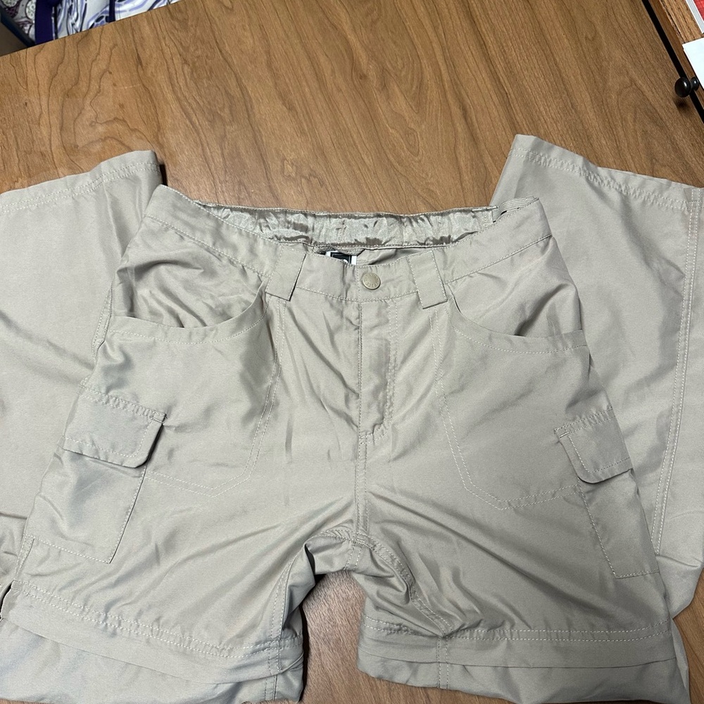 Zip off travel pants